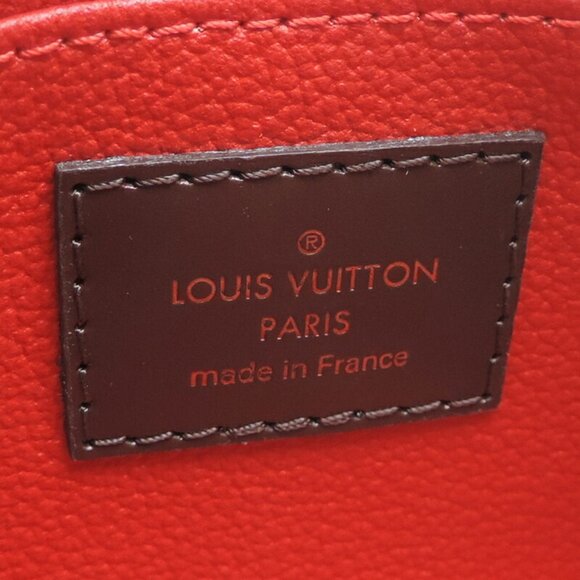 LOUIS VUITTON Authentic Brown Damier Pochette Pouch - Picture 6 of 8